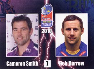 2010 World Cup Challenge - Card 07 Cameron Smith & Rob Burrow
