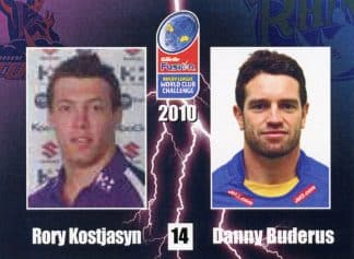 2010 World Cup Challenge - Card 14 Rory Kostjasyn & Danny Buderus