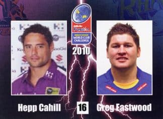 2010 World Cup Challenge - Card 16 Hepp Cahill & Greg Eastwood