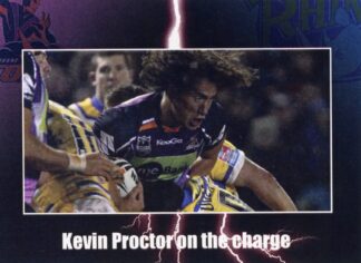 2010 World Cup Challenge - Card 22 Kevin Proctor