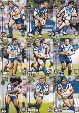2010 NRL Champions Base Team Set - Canterbury Bulldogs