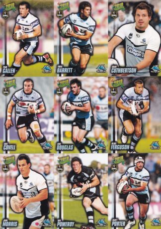 2010 NRL Champions Base Team Set - Cronulla Sharks