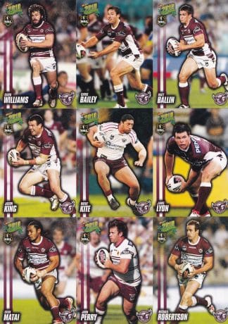 2010 NRL Champions Base Team Set - Manly Sea Eagles