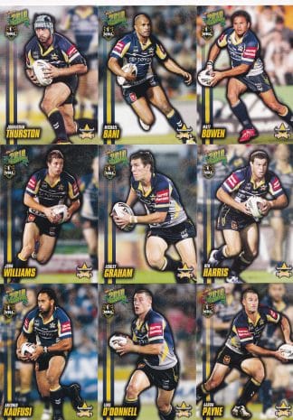 2010 NRL Champions Base Team Set - North QLD Cowboys