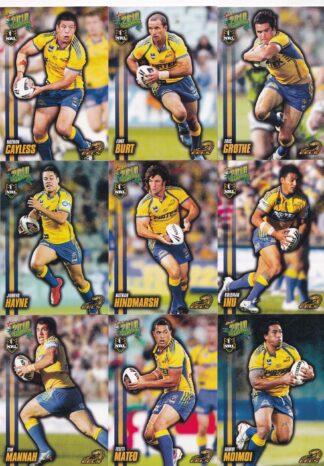 2010 NRL Champions Base Team Set - Parramatta Eels