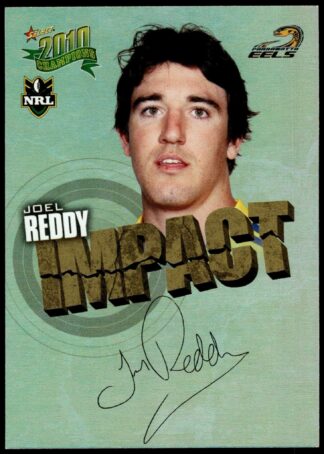 2010 NRL Champions Impact Signature - IS40 Joel Reddy Parramatta Eels
