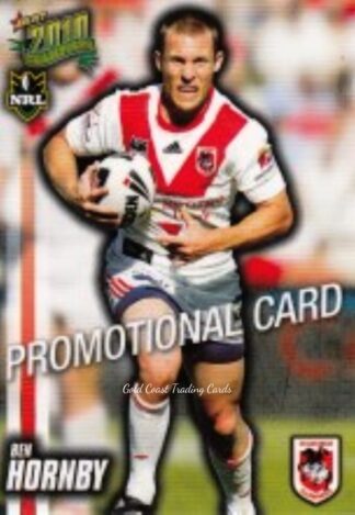 2010 NRL Champions Promotional Card - Base 136 Ben Hornby St George Dragons