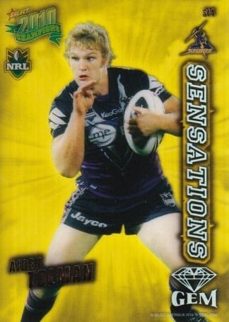 2010 NRL Champions Sensation Gem - S14 Aiden Tolman Melbourne Storm