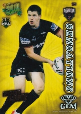 2010 NRL Champions Sensation Gem - S21 Lachlan Coote Penrith Panthers