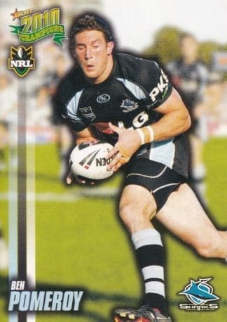 2010 NRL Champions Common Card - Base 047 Ben Pomeroy Cronulla Sharks