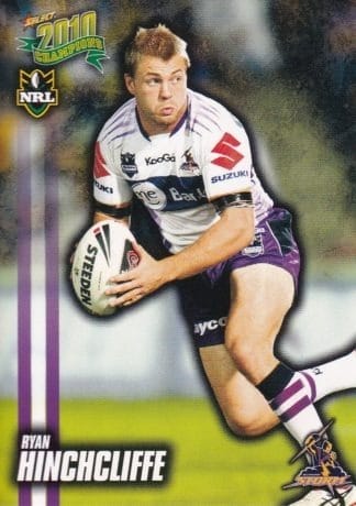 2010 NRL Champions Common Card - Base 079 Ryan Hinchcliffe Melbourne Storm