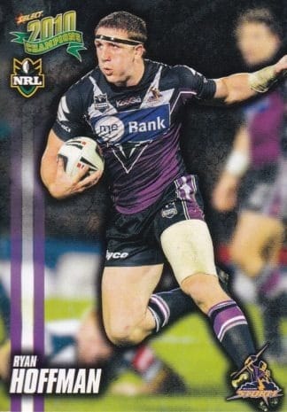 2010 NRL Champions Common Card - Base 080 Ryan Hoffman Melbourne Storm