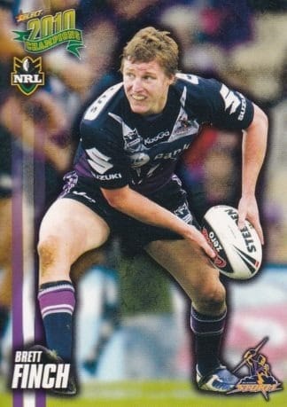 2010 NRL Champions Common Card - Base 082 Brett Finch Melbourne Storm