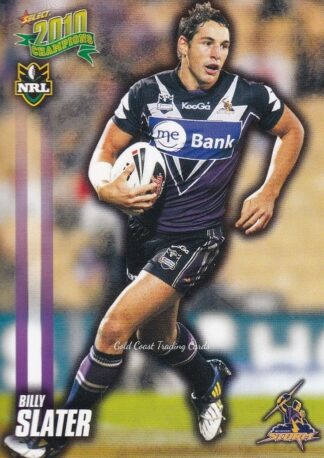 2010 NRL Champions Common Card - Base 086 Billy Slater Melbourne Storm