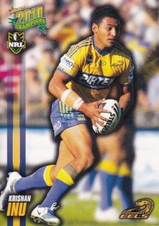 2010 NRL Champions Common Card - Base 117 Krisnan Inu Parramatta Eels