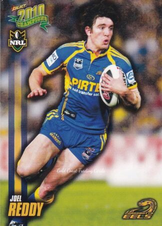 2010 NRL Champions Common Card - Base 122 Joel Reddy Parramatta Eels