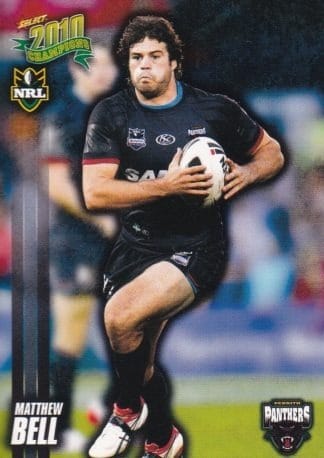 2010 NRL Champions Common Card - Base 125 Matthew Bell Penrith Panthers