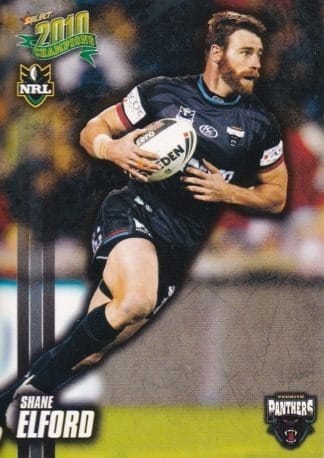 2010 NRL Champions Common Card - Base 127 Shane Elford Penrith Panthers