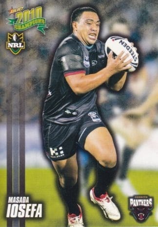 2010 NRL Champions Common Card - Base 130 Masada Iosefa Penrith Panthers
