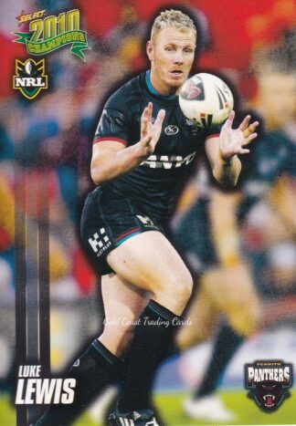 2010 NRL Champions Common Card - Base 132 Luke Lewis Penrith Panthers