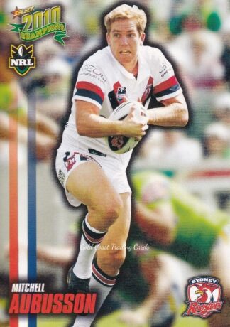 2010 NRL Champions Common Card - Base 161 Mitchell Aubusson Sydney Roosters