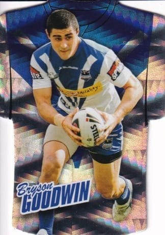 2010 NRL Champions Parallel Holofoil Jersey - JDC018 Bryson Goodwin Canterbury Bulldogs