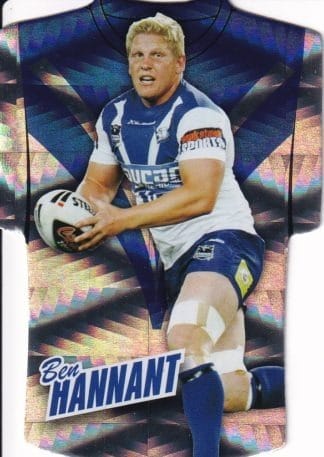 2010 NRL Champions Parallel Holofoil Jersey - JDC020 Ben Hannant Canterbury Bulldogs