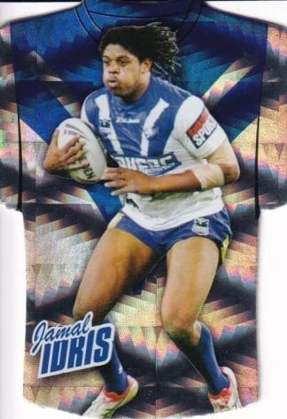 2010 NRL Champions Parallel Holofoil Jersey - JDC022 Jamal Idris Canterbury Bulldogs
