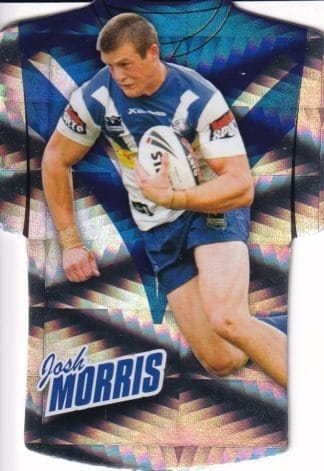 2010 NRL Champions Parallel Holofoil Jersey - JDC024 Josh Morris Canterbury Bulldogs