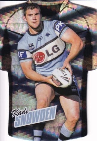 2010 NRL Champions Parallel Holofoil Jersey - JDC049 Kade Snowden Cronulla Sharks