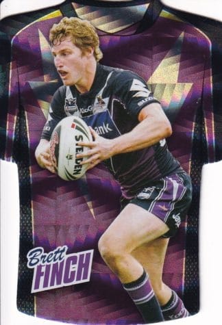 2010 NRL Champions Parallel Holofoil Jersey - JDC082 Brett Finch Melbourne Storm