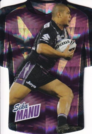 2010 NRL Champions Parallel Holofoil Jersey - JDC084 Sika Manu Melbourne Storm