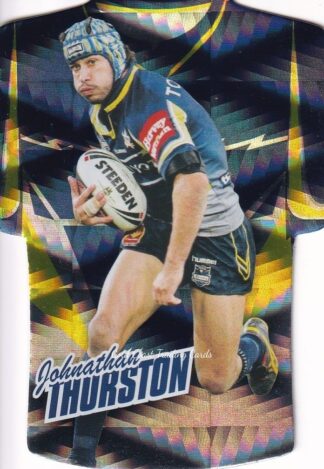 2010 NRL Champions Parallel Holofoil Jersey - JDC100 Johnathan Thurston North Queensland Cowboys
