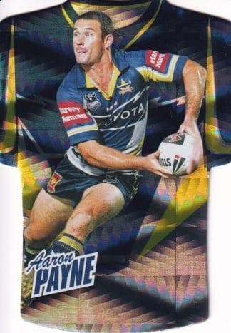 2010 NRL Champions Parallel Holofoil Jersey - JDC108 Aaron Payne North Queensland Cowboys