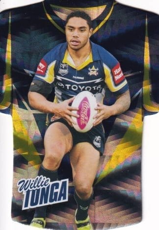 2010 NRL Champions Parallel Holofoil Jersey - JDC110 Willie Tonga North Queensland Cowboys