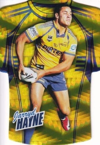 2010 NRL Champions Parallel Holofoil Jersey - JDC115 Jarryd Hayne Parramatta Eels