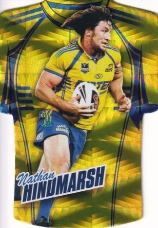 2010 NRL Champions Parallel Holofoil Jersey - JDC116 Nathan Hindmarsh Parramatta Eels