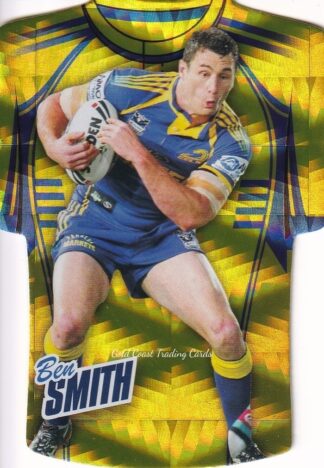 2010 NRL Champions Parallel Holofoil Jersey - JDC123 Ben Smith Parramatta Eels