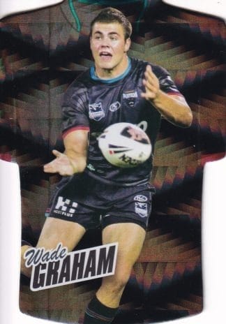 2010 NRL Champions Parallel Holofoil Jersey - JDC129 Wade Graham Penrith Panthers