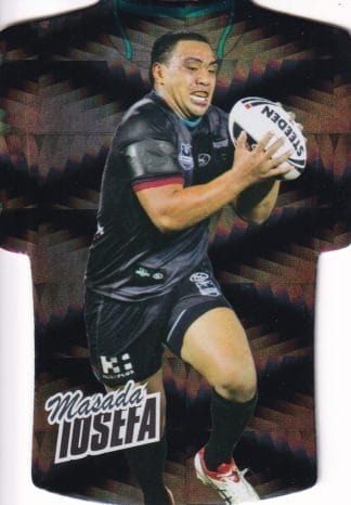 2010 NRL Champions Parallel Holofoil Jersey - JDC130 Masada Iosefa Penrith Panthers
