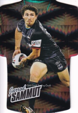 2010 NRL Champions Parallel Holofoil Jersey - JDC134 Jarrod Sammut Penrith Panthers