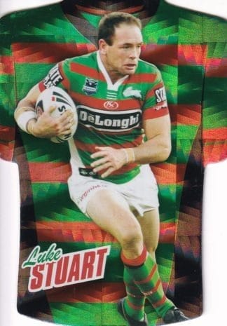2010 NRL Champions Parallel Holofoil Jersey - JDC157 Luke Stuart South Sydney Rabbitohs
