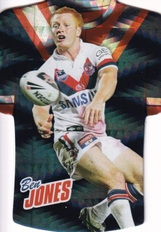 2010 NRL Champions Parallel Holofoil Jersey - JDC163 Ben Jones Sydney Roosters
