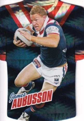 2010 NRL Champions Parallel Holofoil Jersey - JDC171 James Aubusson Sydney Roosters