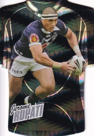 2010 NRL Champions Parallel Holofoil Jersey - JDC181 Jerome Ropati New Zealand Warriors