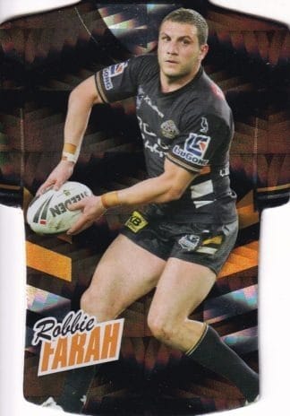 2010 NRL Champions Parallel Holofoil Jersey - JDC184 Robbie Farah Wests Tigers