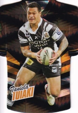 2010 NRL Champions Parallel Holofoil Jersey - JDC189 Taniela Tuiaki Wests Tigers