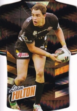 2010 NRL Champions Parallel Holofoil Jersey - JDC191 Liam Fulton Wests Tigers
