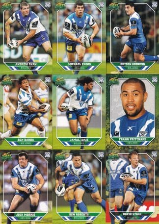 2011 NRL Champions Base Team Set - Canterbury Bulldogs