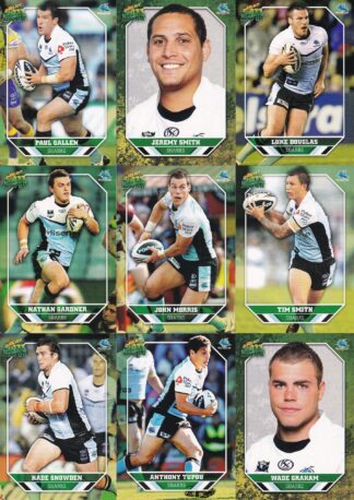 2011 NRL Champions Base Team Set - Cronulla Sharks